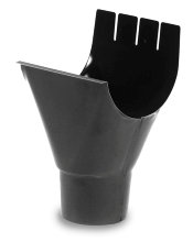 Tudstykke sort stål 125/90 mm